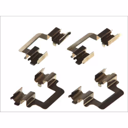 Kit d'accessoires, plaquette de frein DELPHI LX0437