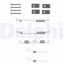 Kit d'accessoires, plaquette de frein DELPHI LY1332 - Vue supplémentaire 2