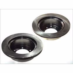 Disque de frein DELPHI BG4014 arrière, ventilé, 2 pièce