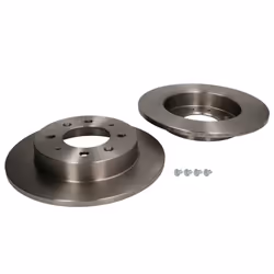 Disque de frein DELPHI BG4017 arrière, plein, 2 pièce