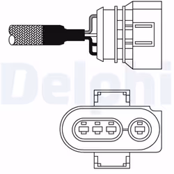 Sonde lambda DELPHI ES10979-12B1