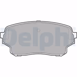 Jeu de plaquettes de frein DELPHI LP2000, avant