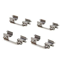 Kit d'accessoires, plaquette de frein DELPHI LX0458