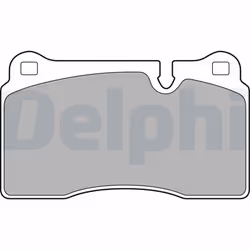 Jeu de plaquettes de frein DELPHI LP2009, avant - Vue supplémentaire 4
