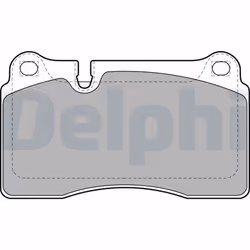 Jeu de plaquettes de frein DELPHI LP2012, avant - Vue supplémentaire 4