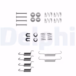 Kit d'accessoires, Mâchoires de frein de stationnement DELPHI LY1348