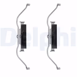 Kit d'accessoires, plaquette de frein DELPHI LX0490