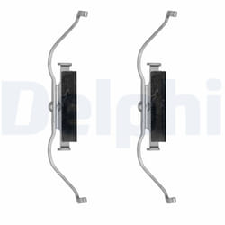Kit d'accessoires, plaquette de frein DELPHI LX0490