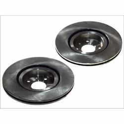 Disque de frein DELPHI BG2407 avant, ventilé, 2 pièce