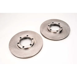 Disque de frein DELPHI BG2524, avant, ventilé, 2 pièce