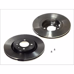 Disque de frein DELPHI BG2712 avant, ventilé, 2 pièce