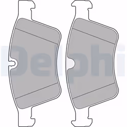 Jeu de plaquettes de frein DELPHI LP2139, avant