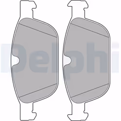 Jeu de plaquettes de frein DELPHI LP2140, avant