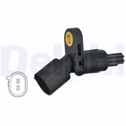 Capteur, vitesse de roue DELPHI SS20000