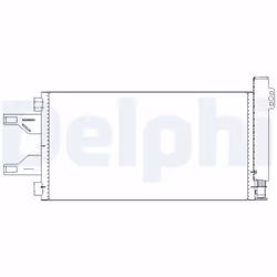 Condenseur, climatisation DELPHI TSP0225676