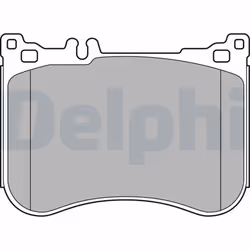 Jeu de plaquettes de frein DELPHI LP2445, avant