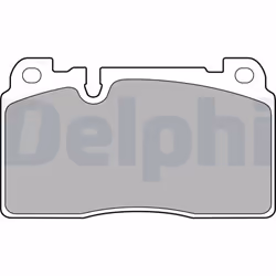 Jeu de plaquettes de frein DELPHI LP2491, avant