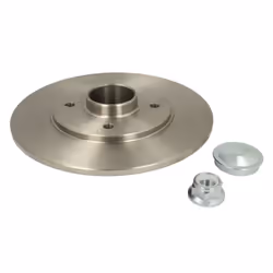Disque de frein DELPHI BG9114RS arrière, plein, 1 pièce