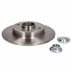 Disque de frein DELPHI BG9116RS arrière, plein, 1 pièce