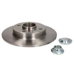 Disque de frein DELPHI BG9116RS arrière, plein, 1 pièce