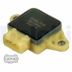Capteur, position du papillon DELPHI SS10993-12B1