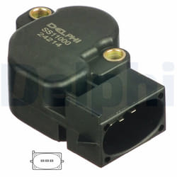 Capteur, position du papillon DELPHI SS11000-12B1