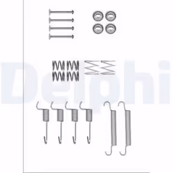 Kit d'accessoires, Mâchoires de frein de stationnement DELPHI LY1371