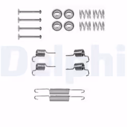 Kit d'accessoires, Mâchoires de frein de stationnement DELPHI LY1372
