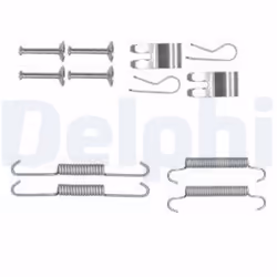 Kit d'accessoires, Mâchoires de frein de stationnement DELPHI LY1373