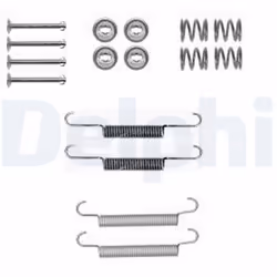 Kit d'accessoires, Mâchoires de frein de stationnement DELPHI LY1377