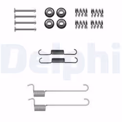 Kit d'accessoires, Mâchoires de frein de stationnement DELPHI LY1379