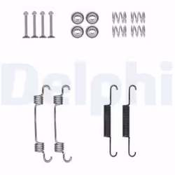 Kit d'accessoires, Mâchoires de frein de stationnement DELPHI LY1381