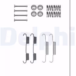 Kit d'accessoires, Mâchoires de frein de stationnement DELPHI LY1385
