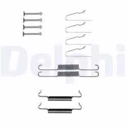 Kit d'accessoires, Mâchoires de frein de stationnement DELPHI LY1393