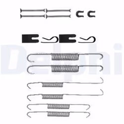 Kit d'accessoires, mâchoires de frein DELPHI LY1394