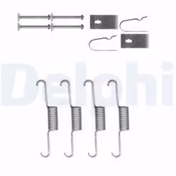 Kit d'accessoires, Mâchoires de frein de stationnement DELPHI LY1398
