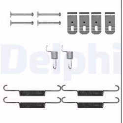 Kit d'accessoires, Mâchoires de frein de stationnement DELPHI LY1399