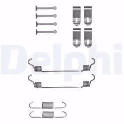 Kit d'accessoires, Mâchoires de frein de stationnement DELPHI LY1400