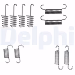 Kit d'accessoires, Mâchoires de frein de stationnement DELPHI LY1404