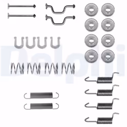 Kit d'accessoires, Mâchoires de frein de stationnement DELPHI LY1408