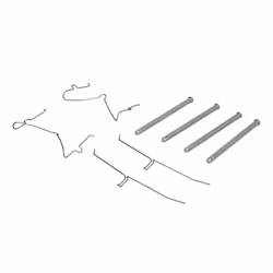 Kit d'accessoires, plaquette de frein DELPHI LX0637