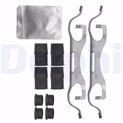 Kit d'accessoires, plaquette de frein DELPHI LX0638