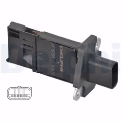 débitmètre de masse d'air DELPHI AF10255-12B1