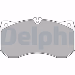 Jeu de plaquettes de frein DELPHI LP2713, avant