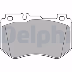 Jeu de plaquettes de frein DELPHI LP3137, avant