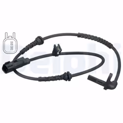 Capteur, vitesse de roue DELPHI SS20360 droite