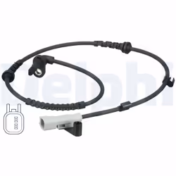 Capteur, vitesse de roue DELPHI SS20363 gauche