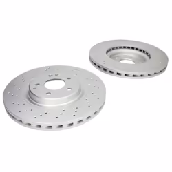 Disque de frein DELPHI BG3985C avant, ventilé, perforé, 2 pièce