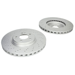 Disque de frein DELPHI BG3985C avant, ventilé, perforé, 2 pièce