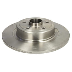 Disque de frein DELPHI BG9133RS arrière, plein, 1 pièce